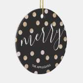 Aquarelle et or | Ornement en céramique (Droite)