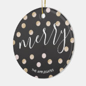 Aquarelle et or | Ornement en céramique (Gauche)