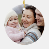 Aquarelle et or | Ornement en céramique (Dos)