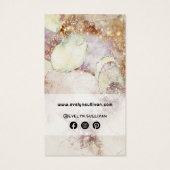 Aquarelle et papier d'aluminium (Dos)