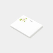 Aquarelle et stylo Magnolia Flower Post-it Notes (Incliné)