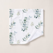 Aquarelle eucalyptus (Gant de toilette)