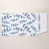 Aquarelle Eucalyptus Botanique Verdure Douche Cu (Serviette de bain)