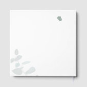 Aquarelle Eucalyptus Rose Gold Mariage (Verso)