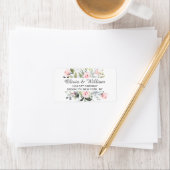 Aquarelle Eucalyptus Verdure Élégant Étiquette chi (En situation)