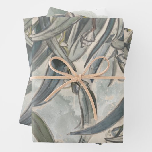 Aquarelle Eucalyptus Verdure Feuille (En situation)