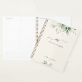 Aquarelle Eucalyptus Verdure Or (Devant avec enveloppe)