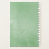 Aquarelle exotique Frangipani Wedding planner (Dos)