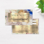 aquarelle fausse parties scintillant et huile d'or (Bureau)