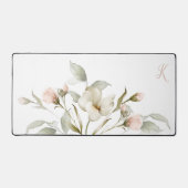 Aquarelle féminine douce Florale avec Monogramme (Recto)