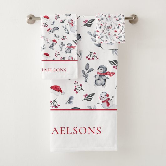 Aquarelle Festive de Noël (En situation)