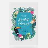 Aquarelle Fête des mariées tropicale ID Turquoise5 (Recto)