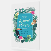 Aquarelle Fête des mariées tropicale ID Turquoise5 (Angle)