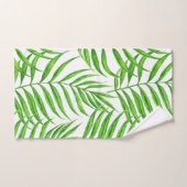 Aquarelle feuille de palme (Serviette à main)