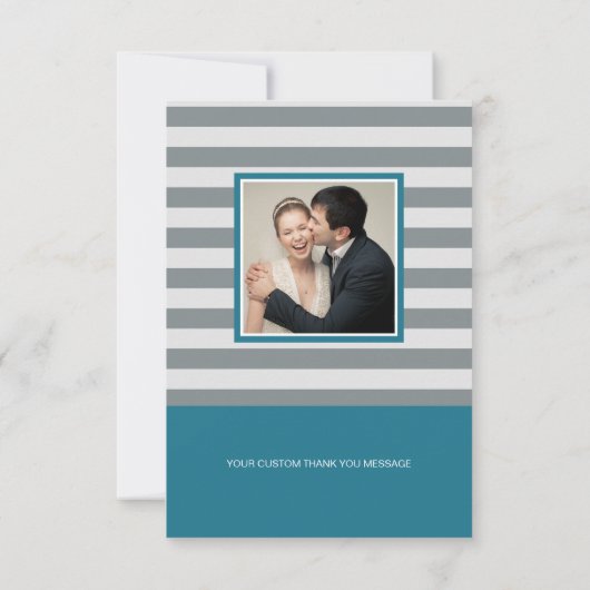 Aquarelle Feuille verte | MERCI (Dos)