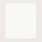 Aquarelle Feuilles tropicaux avec Flamant rose (Inside Unfolded)