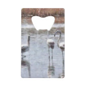 Aquarelle Flamant rose Pose (Dos)