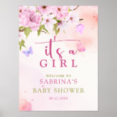 Aquarelle Fleur de cerisier C'est une Affiche de b (Devant)