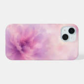Aquarelle Fleur de Lavande Rose Abstrait (Verso Horizontal)