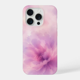 Aquarelle Fleur de Lavande Rose Abstrait