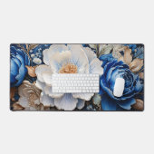 Aquarelle Fleur fleurie, tapis de bureau (Clavier et souris)