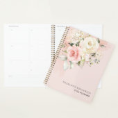 Aquarelle Fleur Rose 2026 (Devant avec enveloppe)