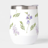 Aquarelle Fleur Sauvage Bleue (Gauche)