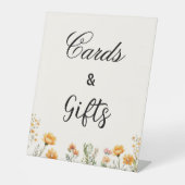 Aquarelle Fleur sauvage Boho panneau de douche de  (Recto)