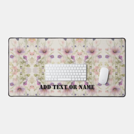 Aquarelle Fleur sauvage coloré (Clavier et souris)