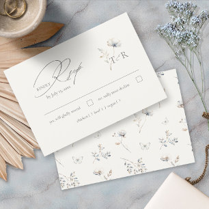 Aquarelle Fleur sauvage Delicate ID1102 RSVP