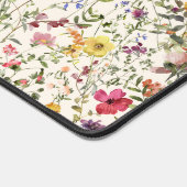 Aquarelle Fleur sauvage Florals Mat de bureau (Coin)