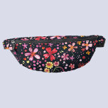 Aquarelle Fleur sauvage foncé<br><div class="desc">Motif de fleur d'aquarelle moderne sauvage. Art original de Nic Squirrell.</div>