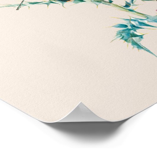 Aquarelle Fleur sauvage Jardin Mariage Tableau de (Coin)