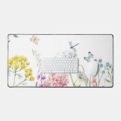 Aquarelle Fleur sauvage prairie florale d'été (Clavier et souris)