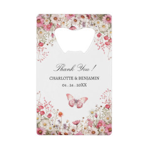 Aquarelle Fleur sauvage Printemps mariage Faveur