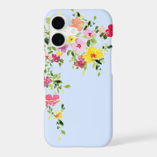 Aquarelle fleurie fleur sauvage