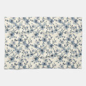 Aquarelle Fleurie serviette Florale (Horizontal)
