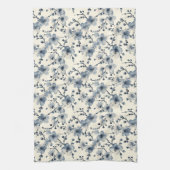 Aquarelle Fleurie serviette Florale (Vertical)