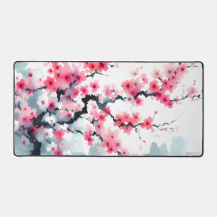 Aquarelle Fleurs de cerisiers