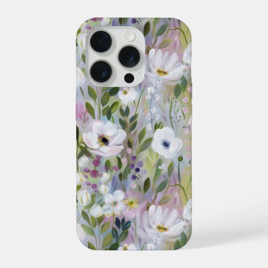 Aquarelle Fleurs de Prairie Douce (Verso)