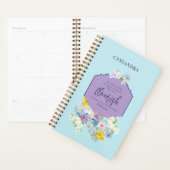 Aquarelle Fleurs de printemps Bible Verse Personna (Devant avec enveloppe)