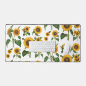 Aquarelle Fleurs de soleil Botanique Foliage Verdu (Clavier et souris)