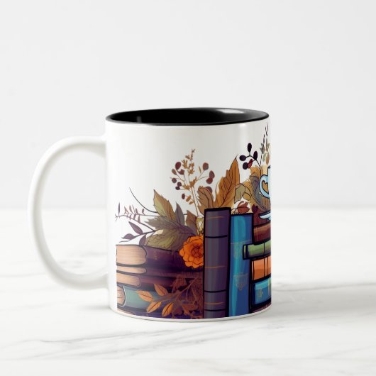 Aquarelle Fleurs Fleurs sauvages Mugs (Gauche)