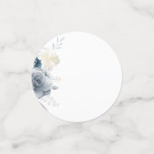 Aquarelle Fleurs Mariage Table Décor Confetti