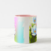 Aquarelle Fleurs Mug (Centre)