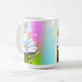 Aquarelle Fleurs Mug (Devant gauche)