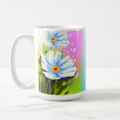 Aquarelle Fleurs Mug (Gauche)