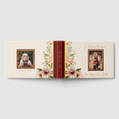 Aquarelle Fleurs Photo Couverture funéraire (Complet)