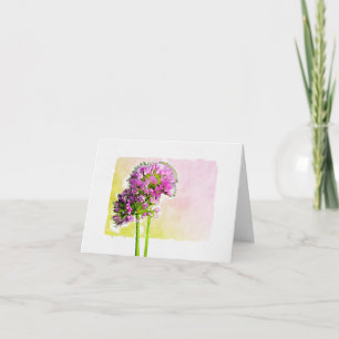 Aquarelle Fleurs Roses N'importe quelle occasion
