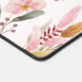 Aquarelle Fleurs roses Nom du script de fille (Coin)